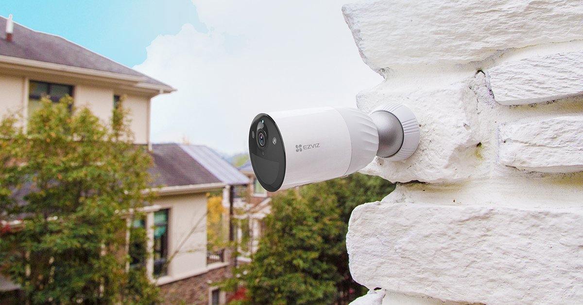 EZVIZ BC1-B2 Smart Home Security: 2x Camera Pack with Base Station - The Technology Store